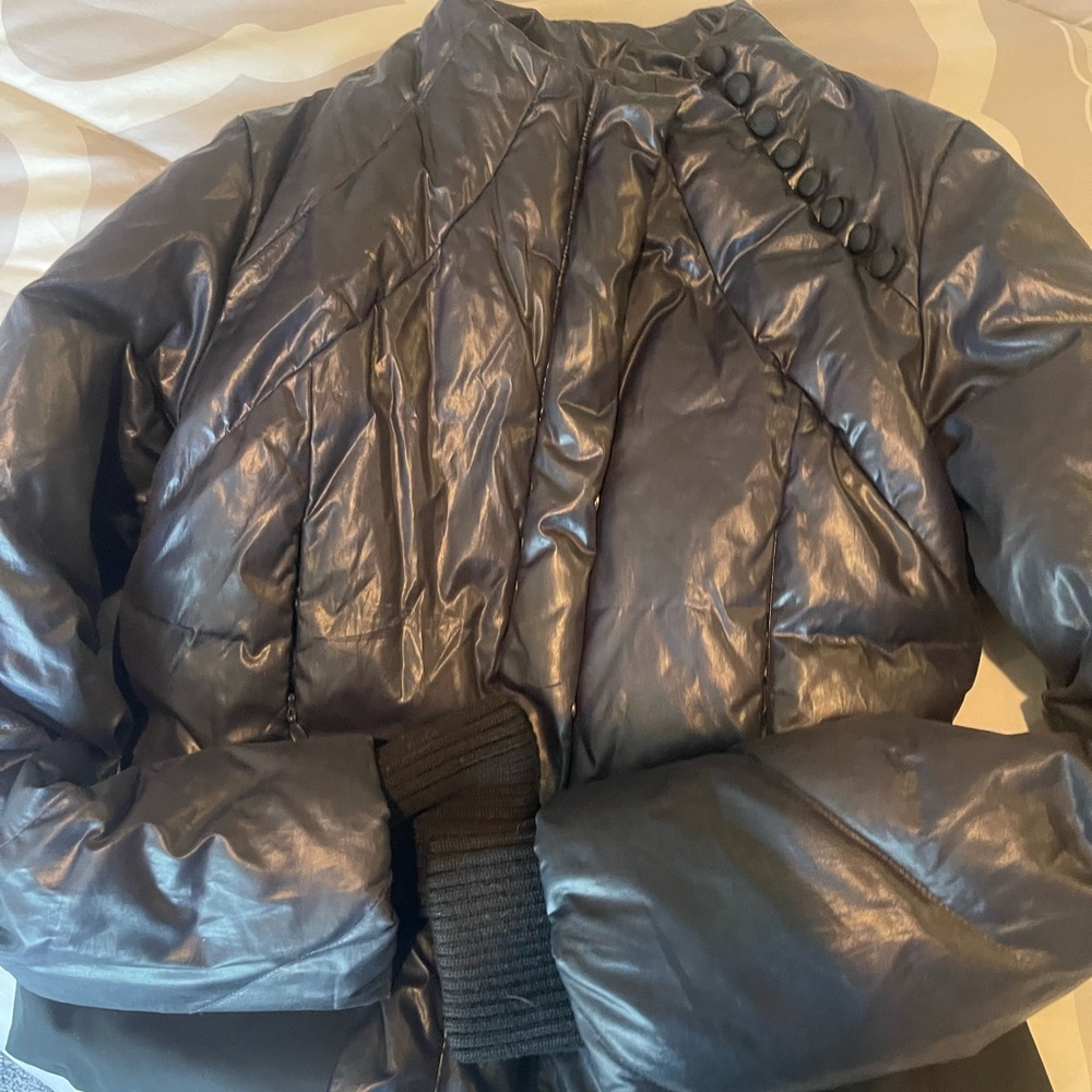 BCBGeneration Black Bomber Jacket